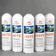 mixed refrigerant R407C 600g for sale with high purity